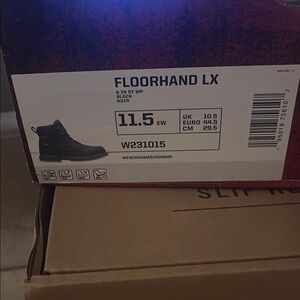 Wolverine Black Floorhand LX Boots New with Tags